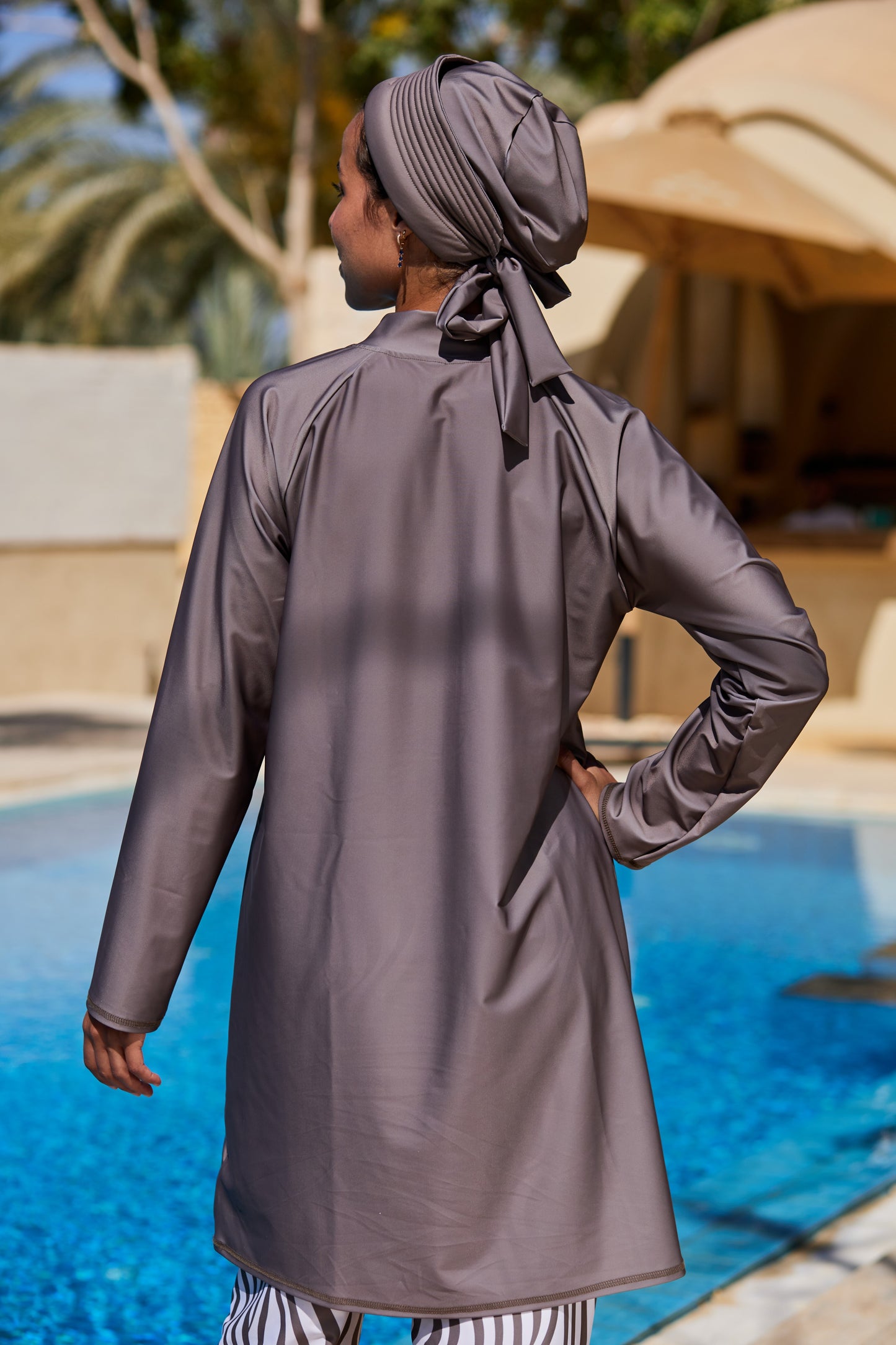 Golden Breeze Dress Burkini FULL SET