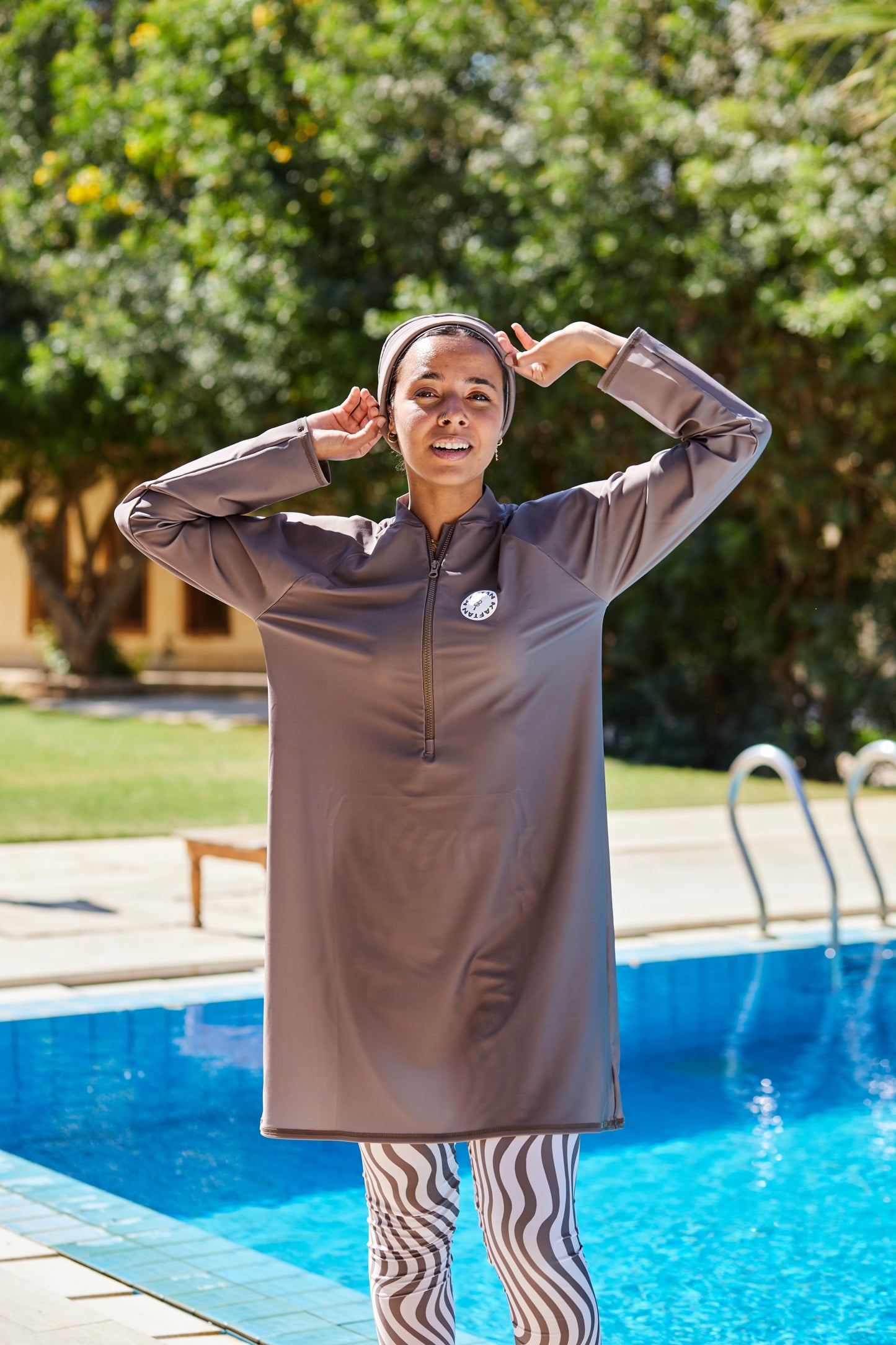 Golden Breeze Dress Burkini FULL SET