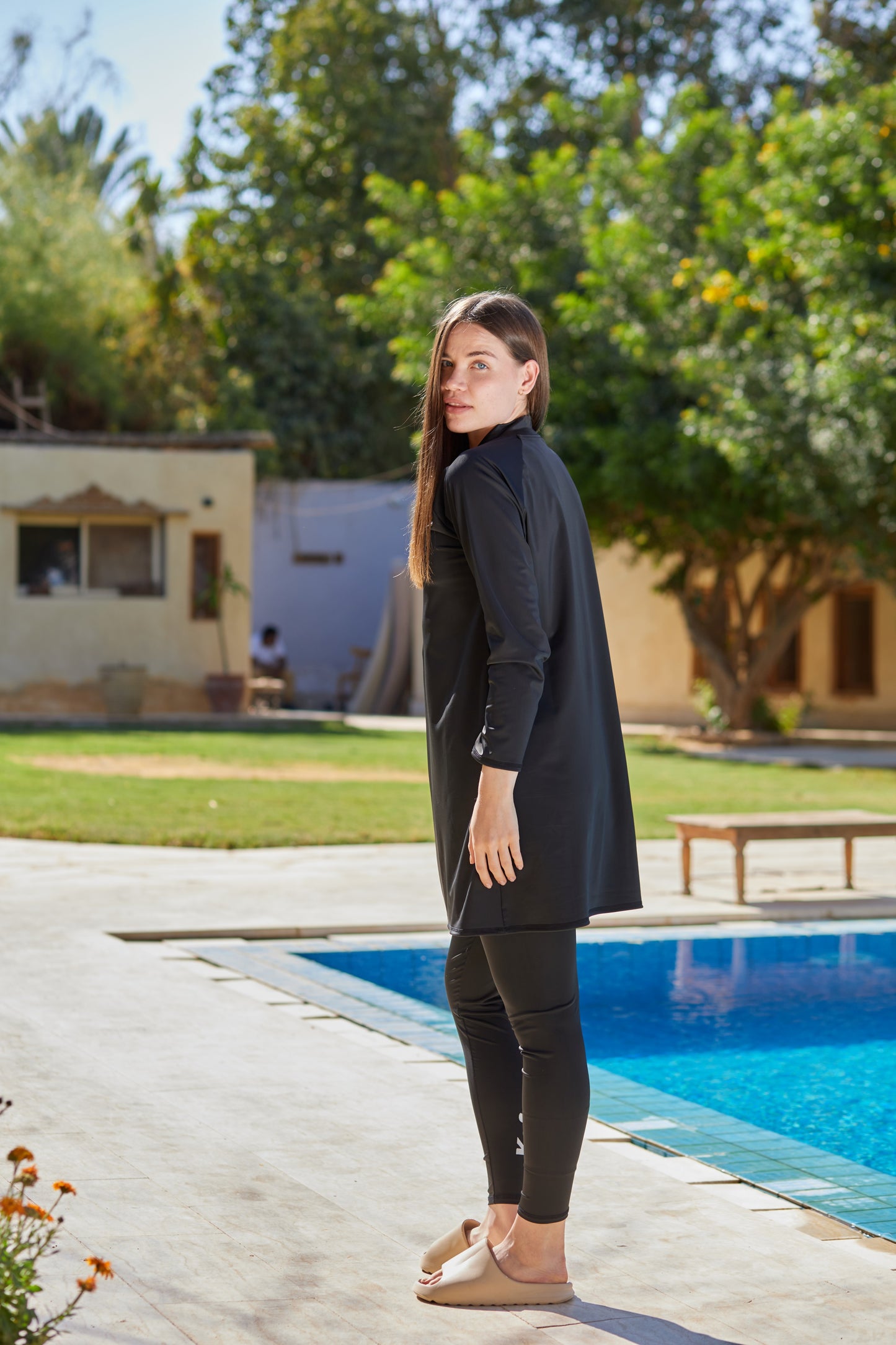 Sunset Tribe Dress Burkini FULL SET