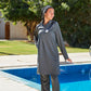 Grey Dress Burkini FULL SET