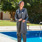 Grey Dress Burkini FULL SET