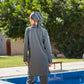 Grey Dress Burkini FULL SET