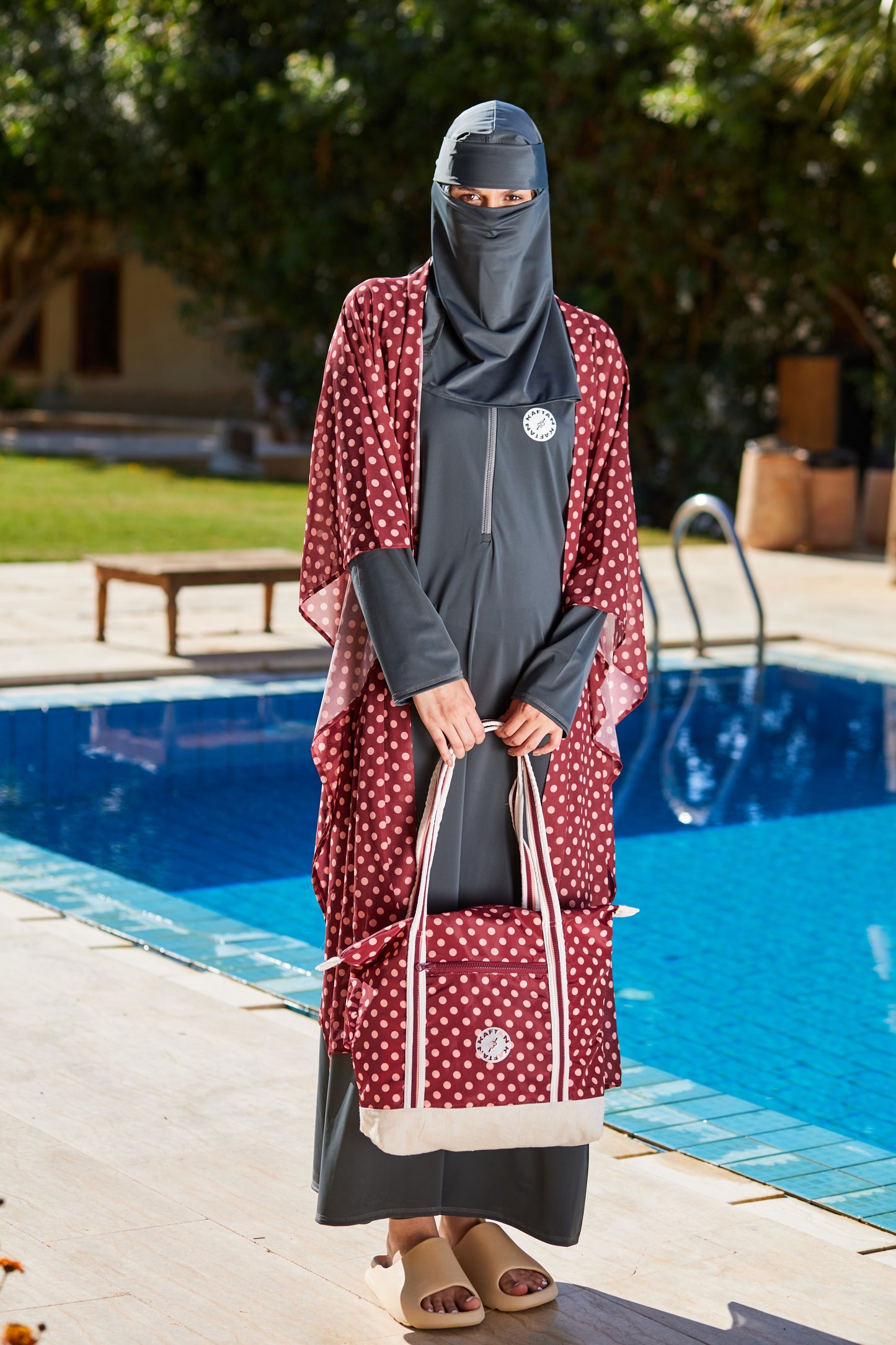 Long Kaftan Dotté Cache