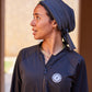 Black Swimming Turban