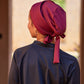 Burgundy Swimming Turban