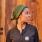 Olive Swimming Turban