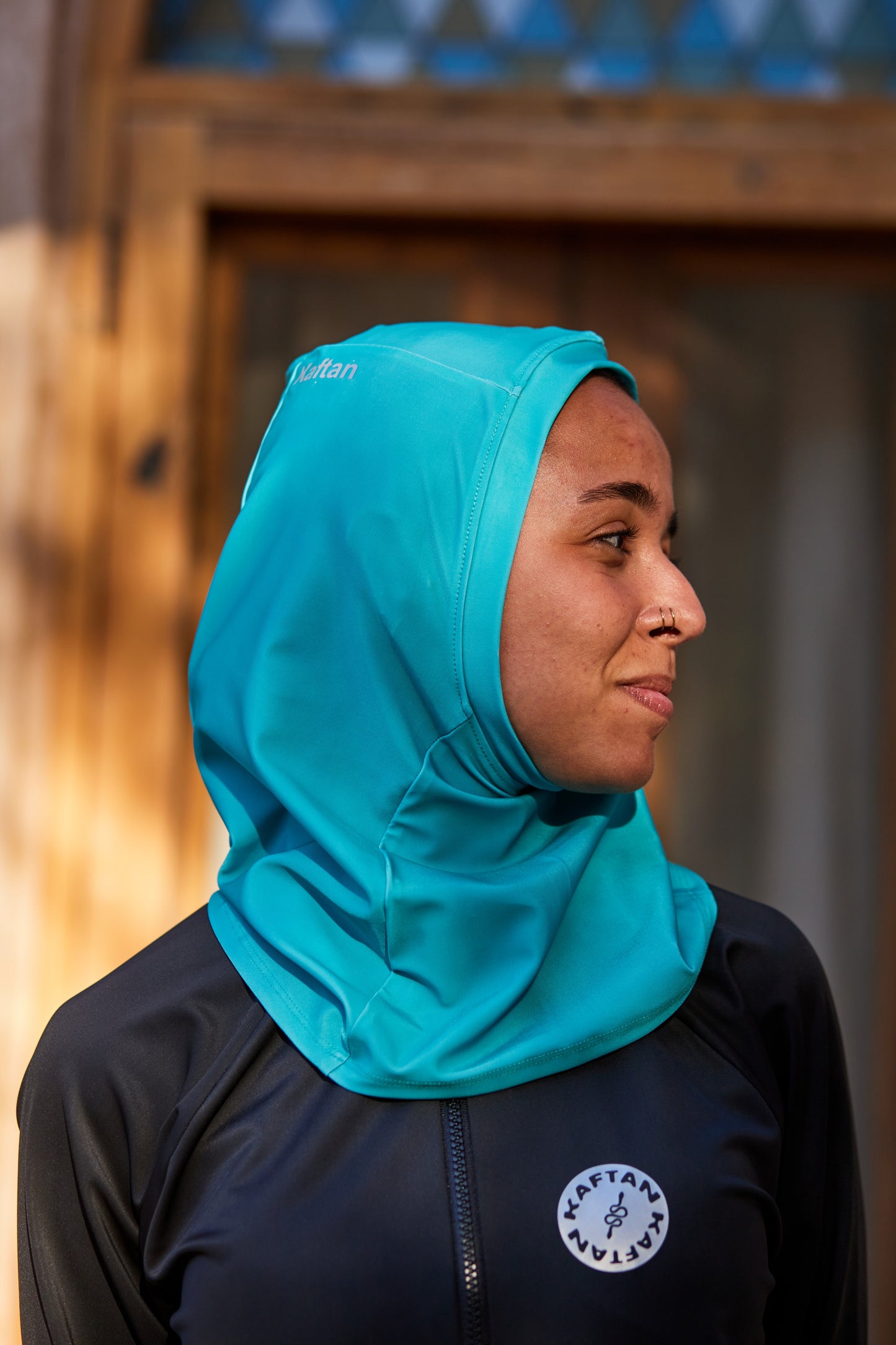 Turquoise Swimming Hijab