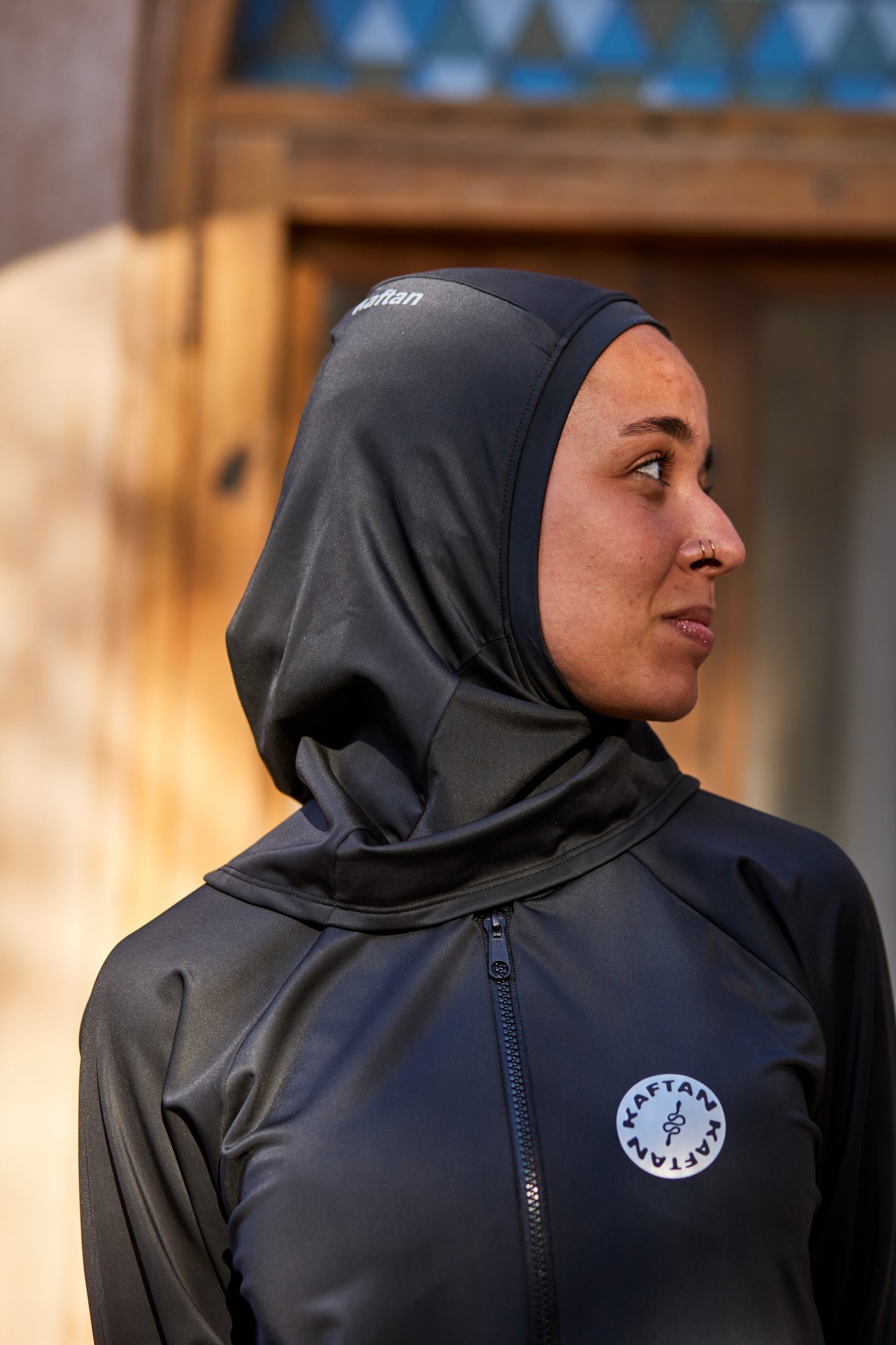 Black Swimming Hijab