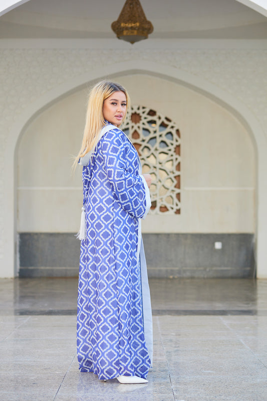 قفطان إسلامي باللون الأزرق