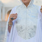 Angelic White Kaftan