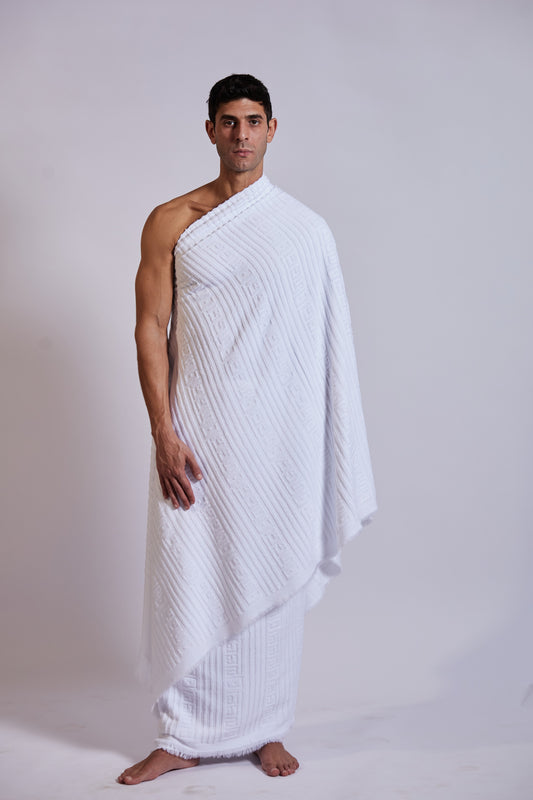 ELNOUR Kaftan Ihram Set (Without Plungers)