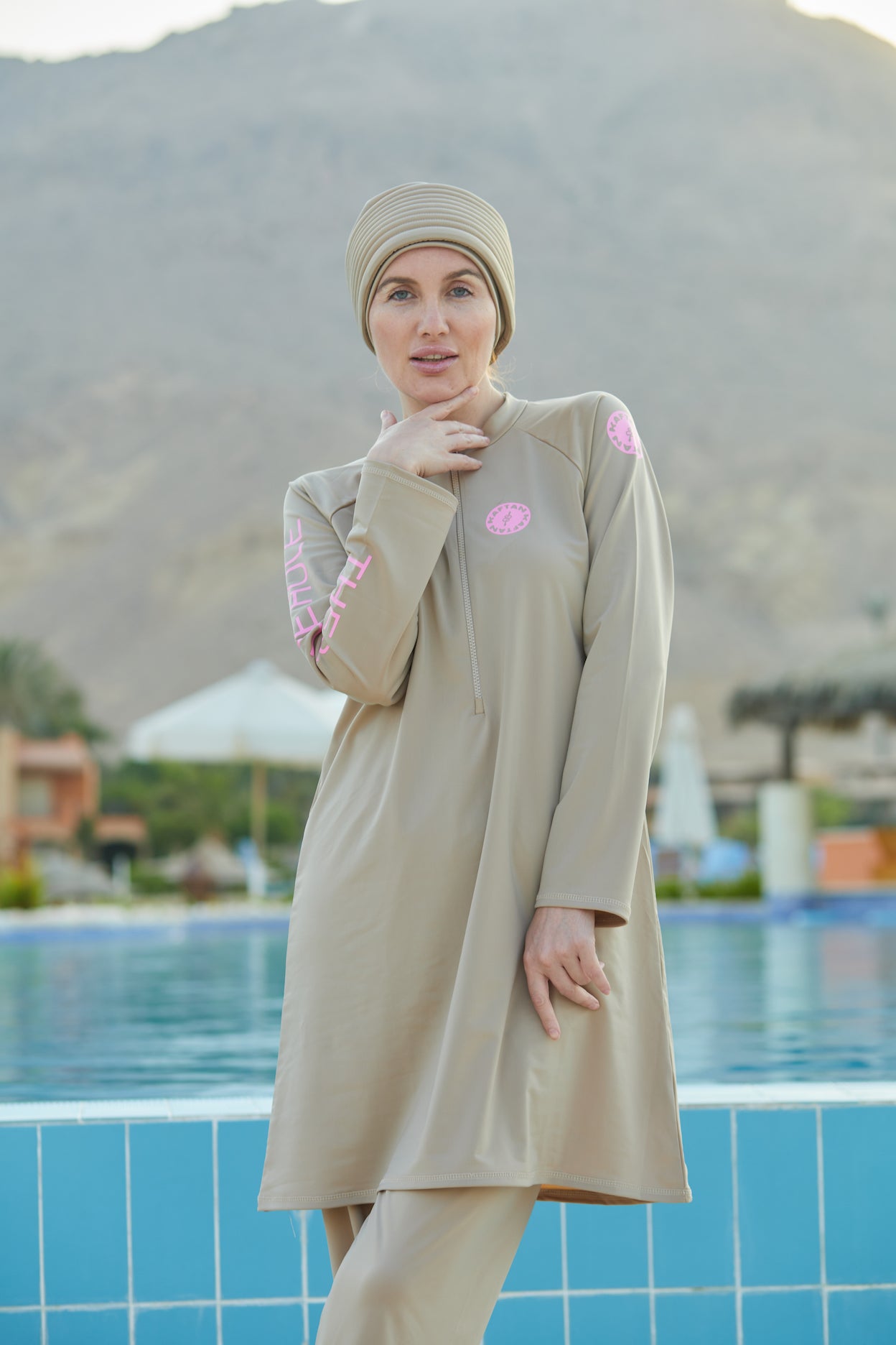 The Nude Dress Burkini FULL SET
