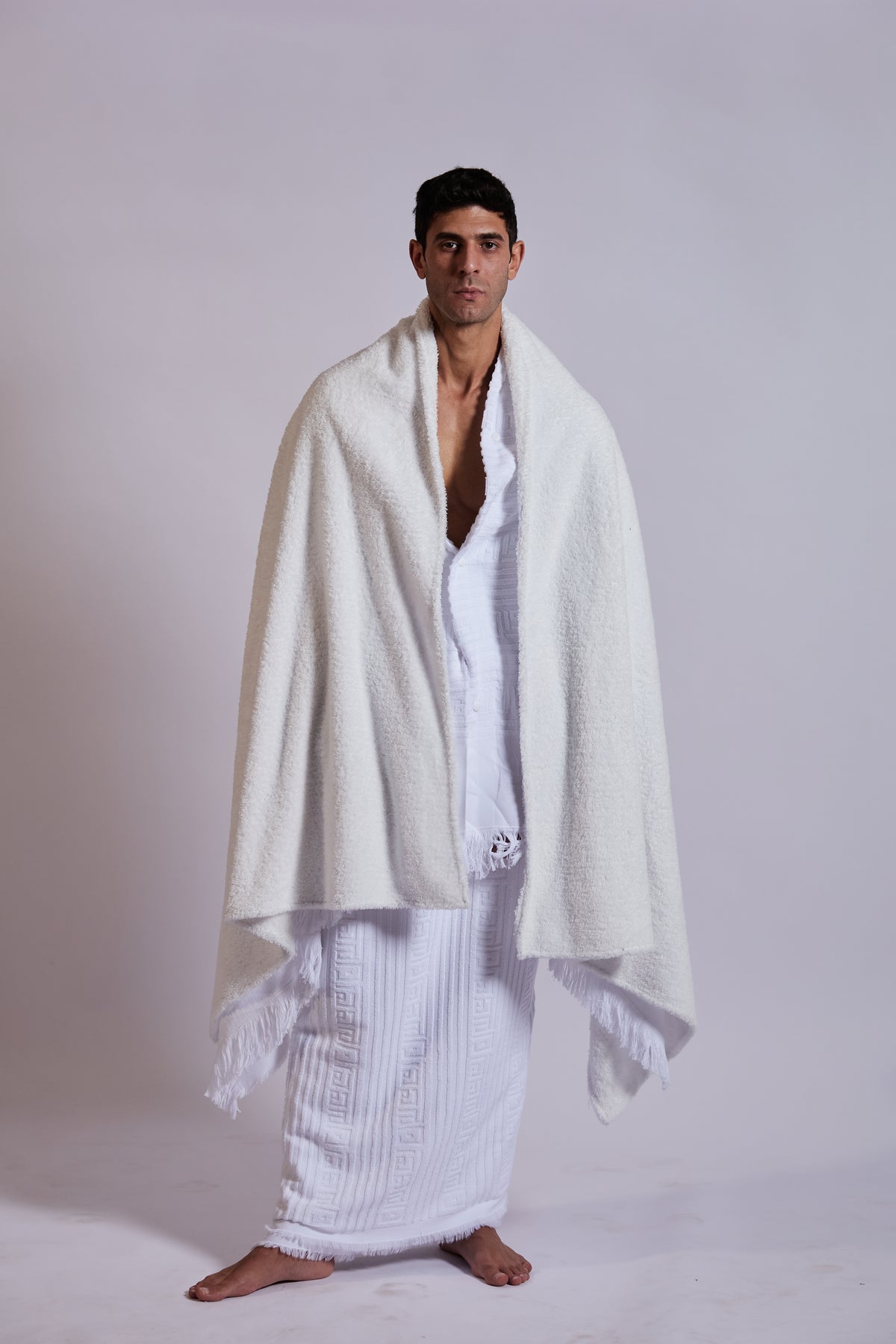 ELNOUR Kaftan Ihram winter Set (With Plungers)