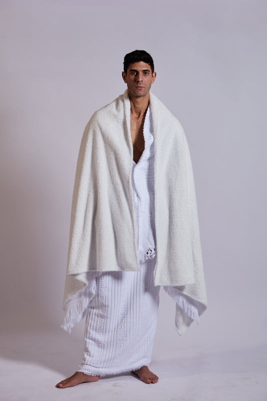ELNOUR Kaftan Ihram winter Set (With Plungers)