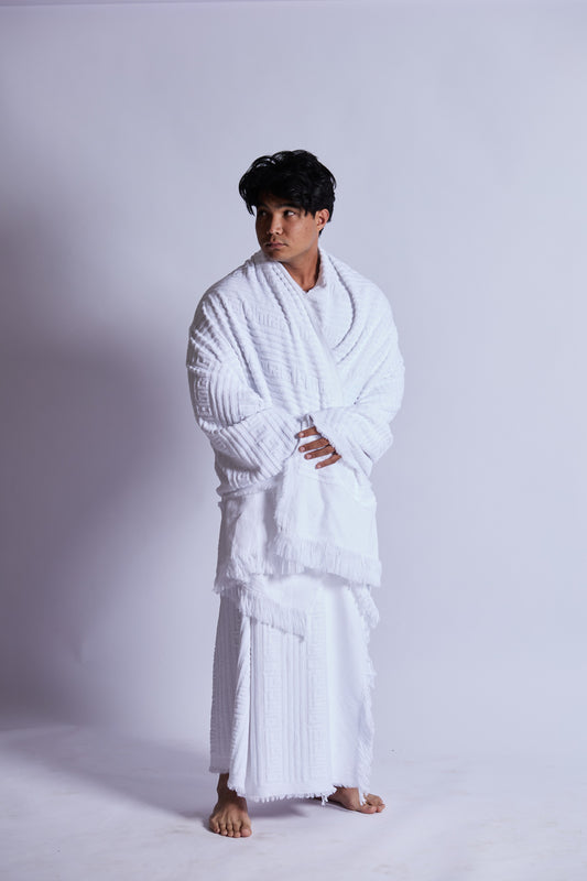 ELNOUR Kaftan Ihram Set (Without Plungers)