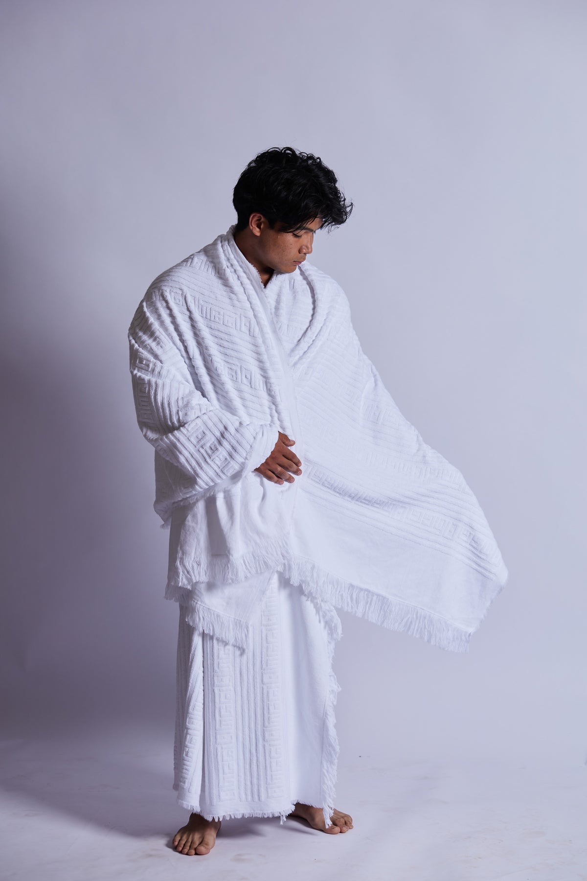 ELNOUR Kaftan Ihram Set (Without Plungers)