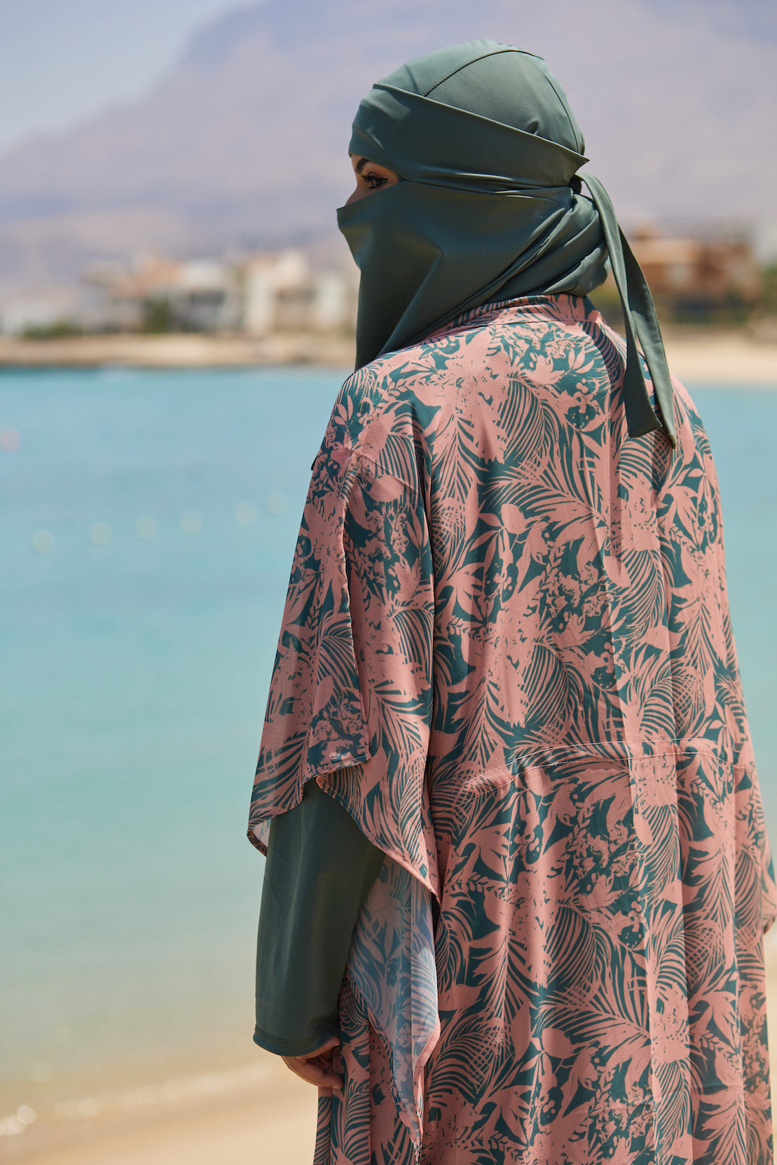 The Leafy Midi Coverup
