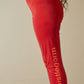 The Red Swimming Leggings