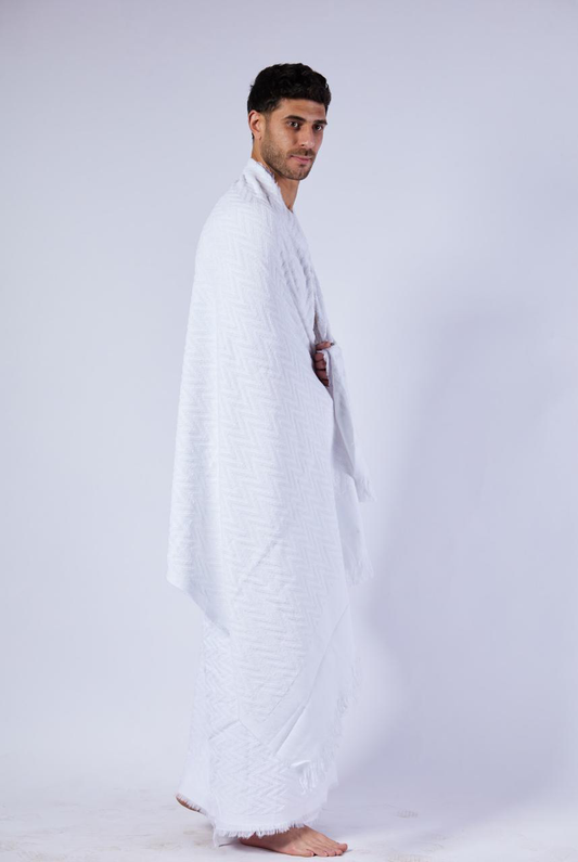 Zig-Zag Ihram Set (Without Plungers)