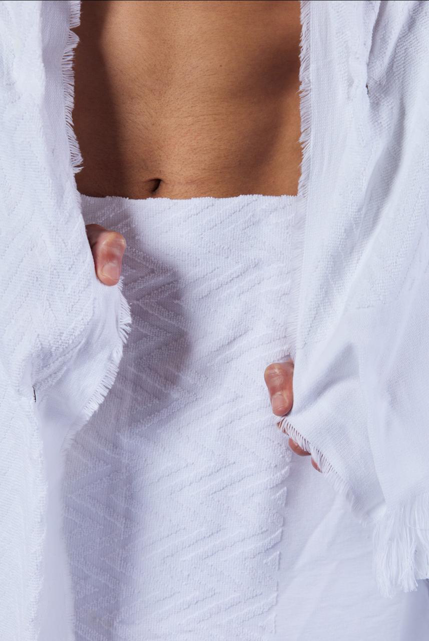 Zig-Zag Ihram Set (Without Plungers)