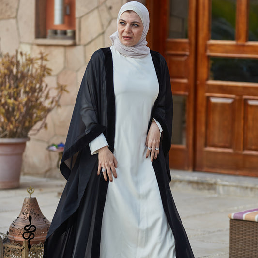 قفطان مخملي أساسي