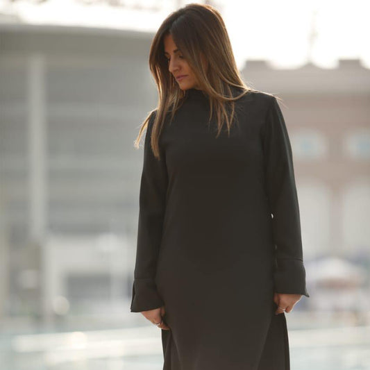 Crepe Dress