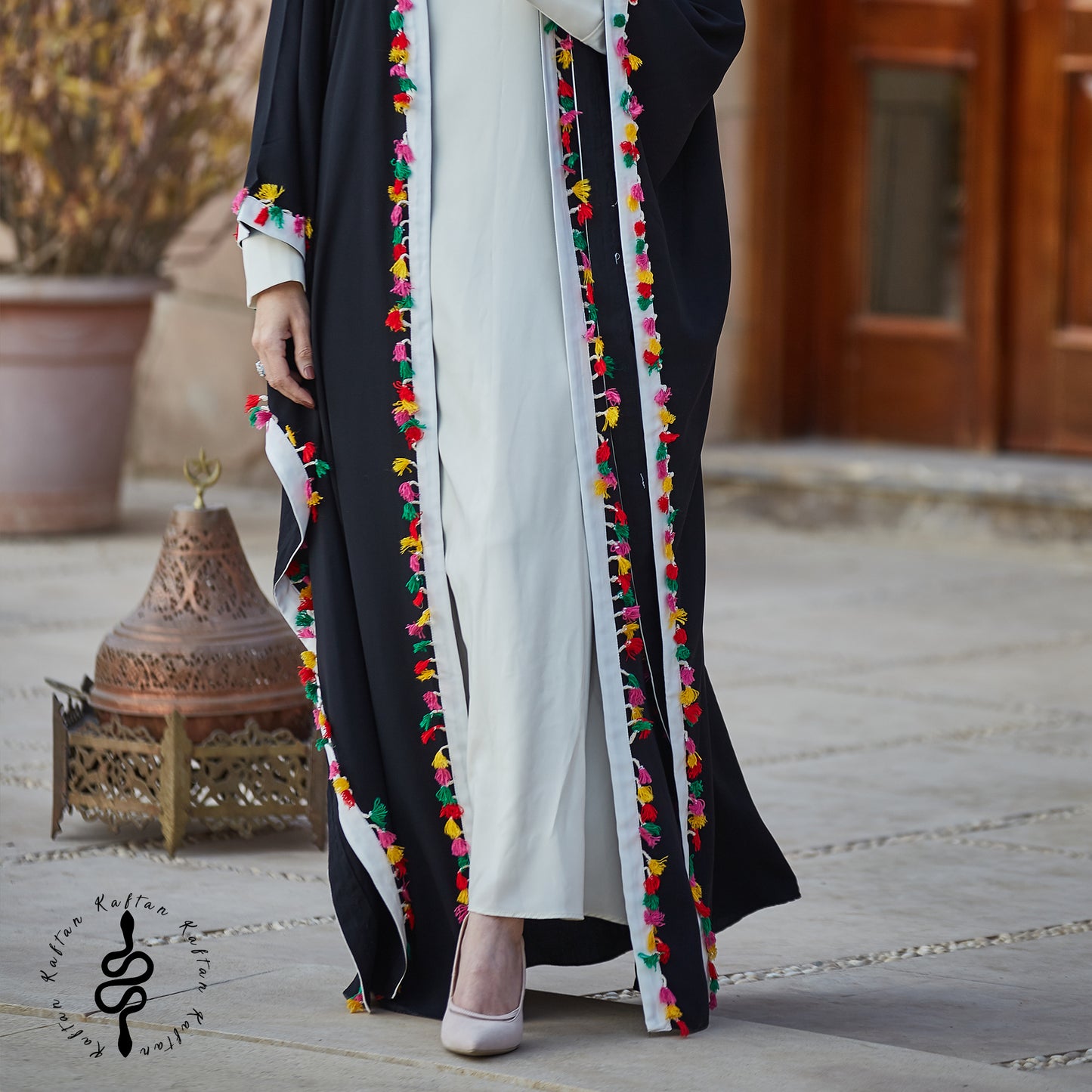Black Ramadan Kaftan