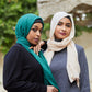 Green Linen Scarf