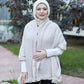 Cashmere Tweed Cape