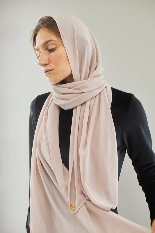 بوا دي روز وشاح الشيفون