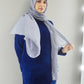 Light Grey Linen Scarf