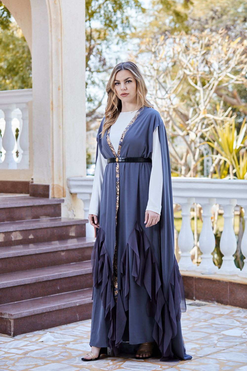 Ruffles Cape