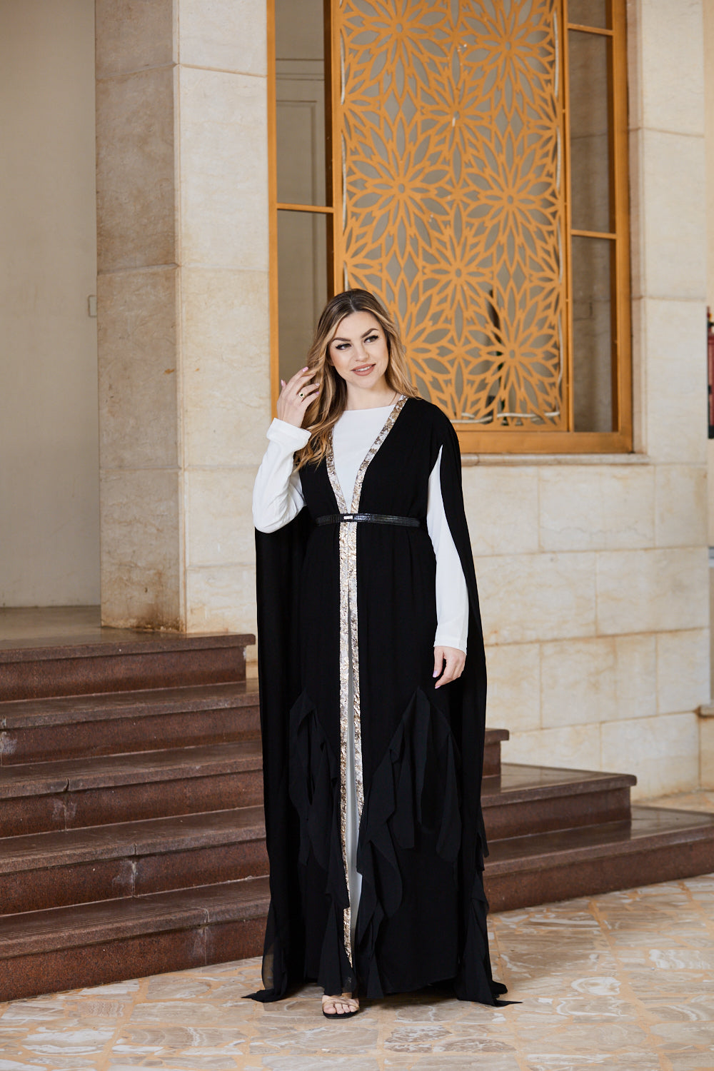 Ruffles Cape