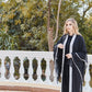 Silver Embroidered Kaftan