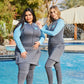 The Double-pattern Skirt Burkini