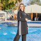The B&W Midi-dress Burkini