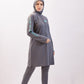 The Grey Midi-dress Burkini