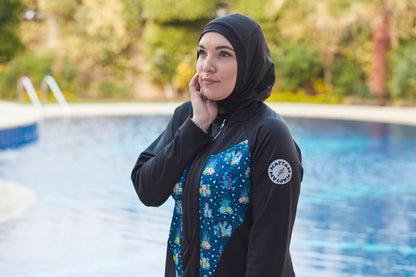 Black Swimming Hijab