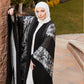 SNAKE SILK & CHIFFON KAFTAN