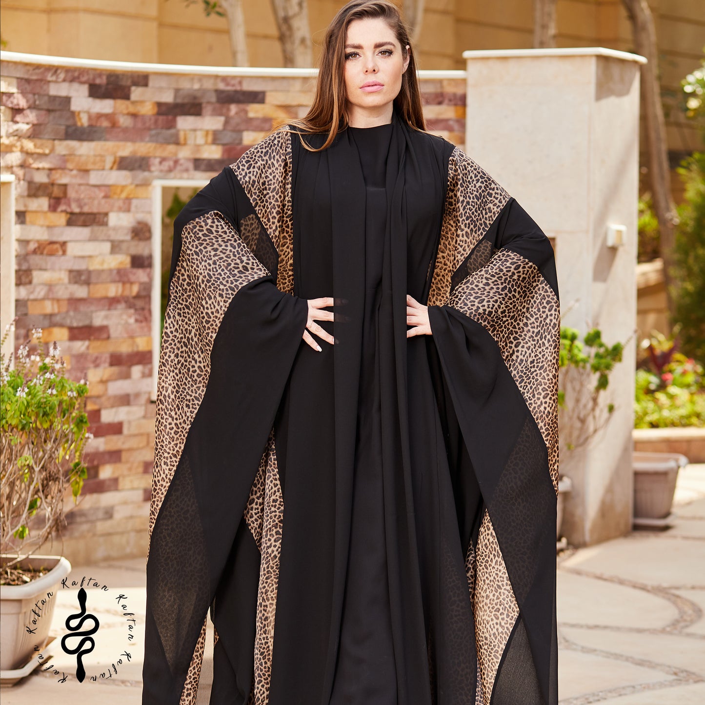 ITALIAN TIGER OGANZA & CHIFFON KAFTAN
