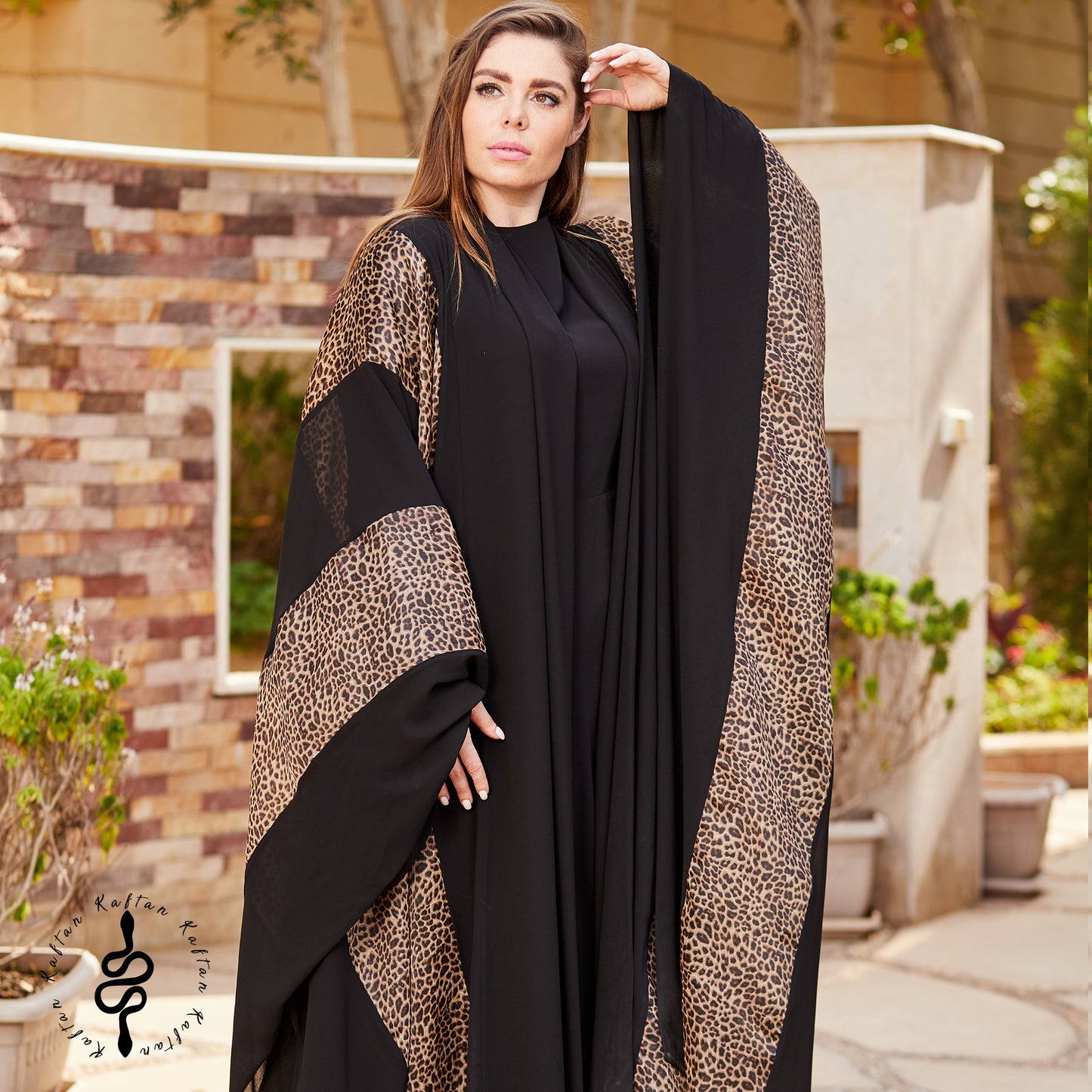 ITALIAN TIGER OGANZA & CHIFFON KAFTAN