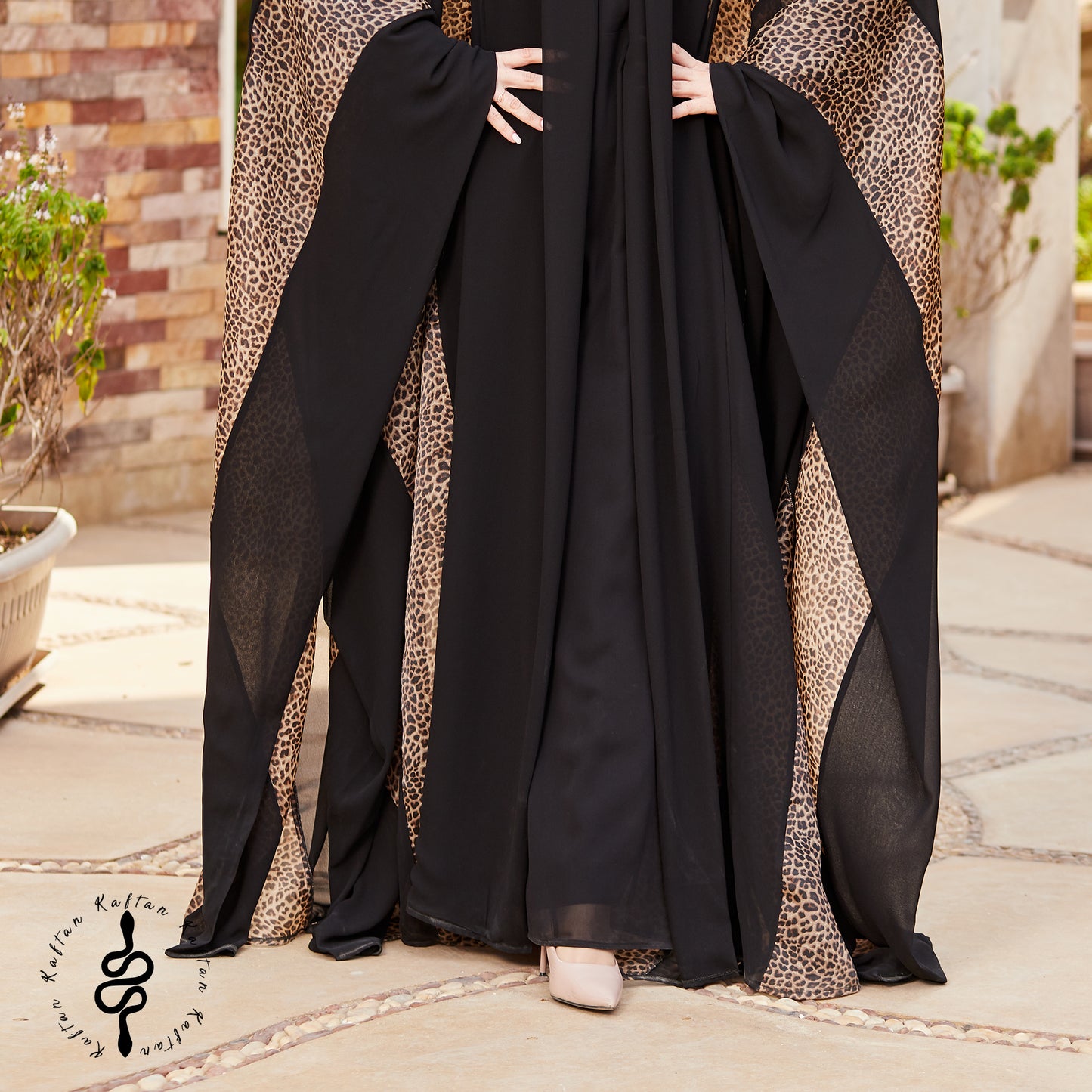ITALIAN TIGER OGANZA & CHIFFON KAFTAN