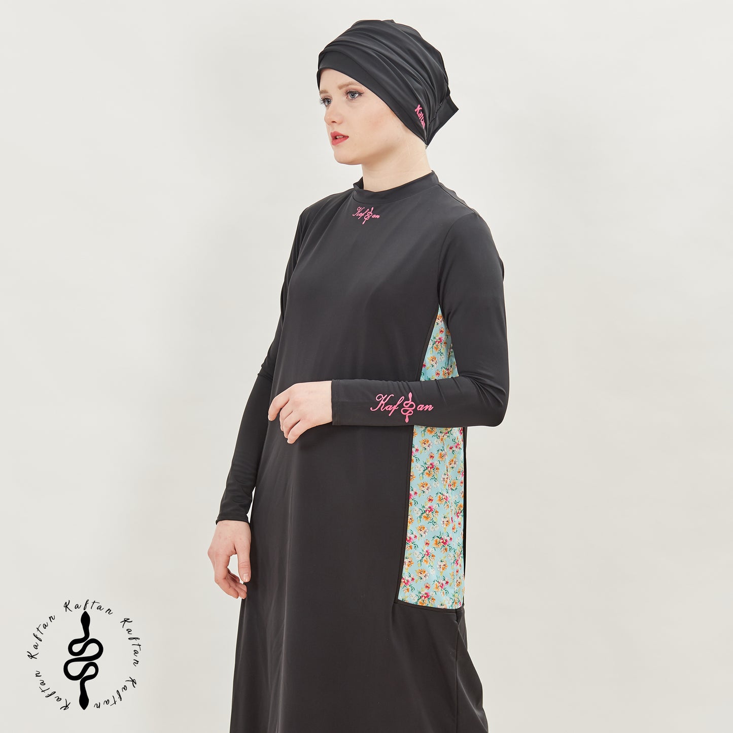The Maxi-dress Burkini (Black)
