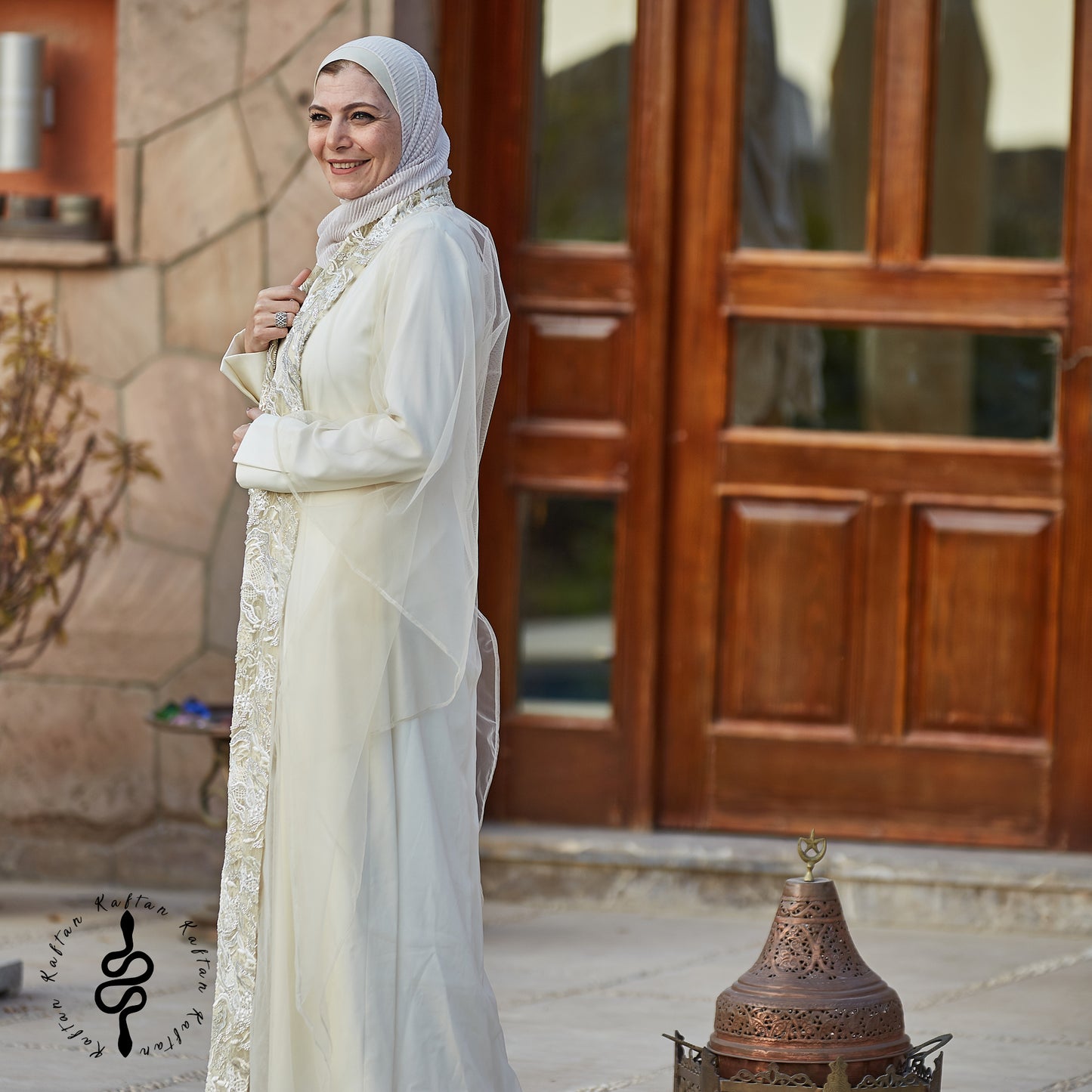 SOIREE TULLE KAFTAN