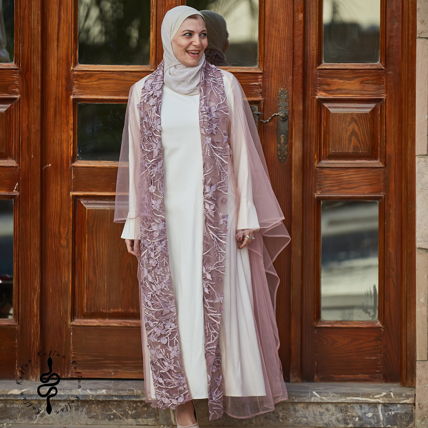 SOIREE TULLE KAFTAN