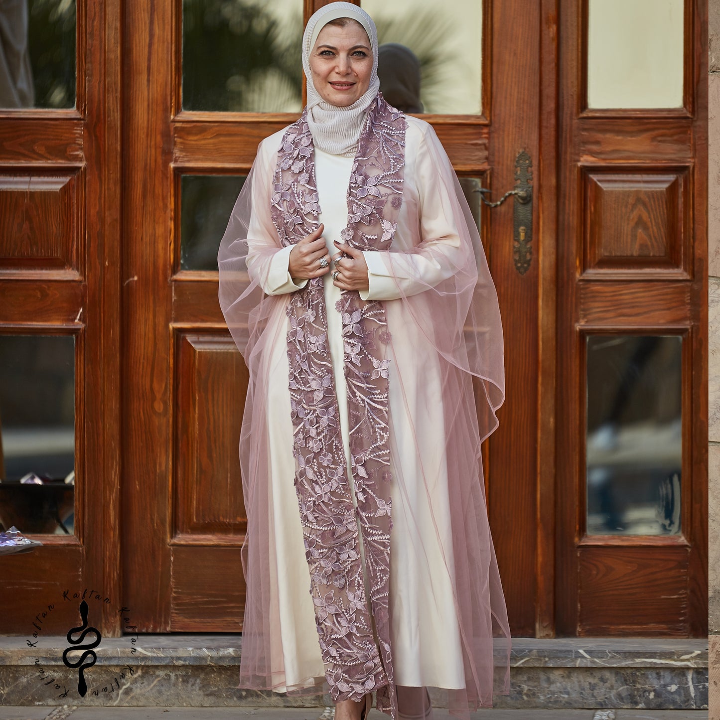 SOIREE TULLE KAFTAN