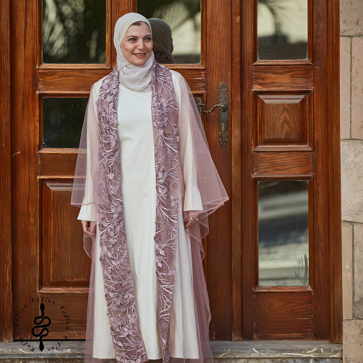 SOIREE TULLE KAFTAN